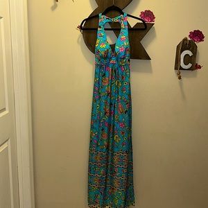 1960’s Vintage Catalina Halter Dress - image 1